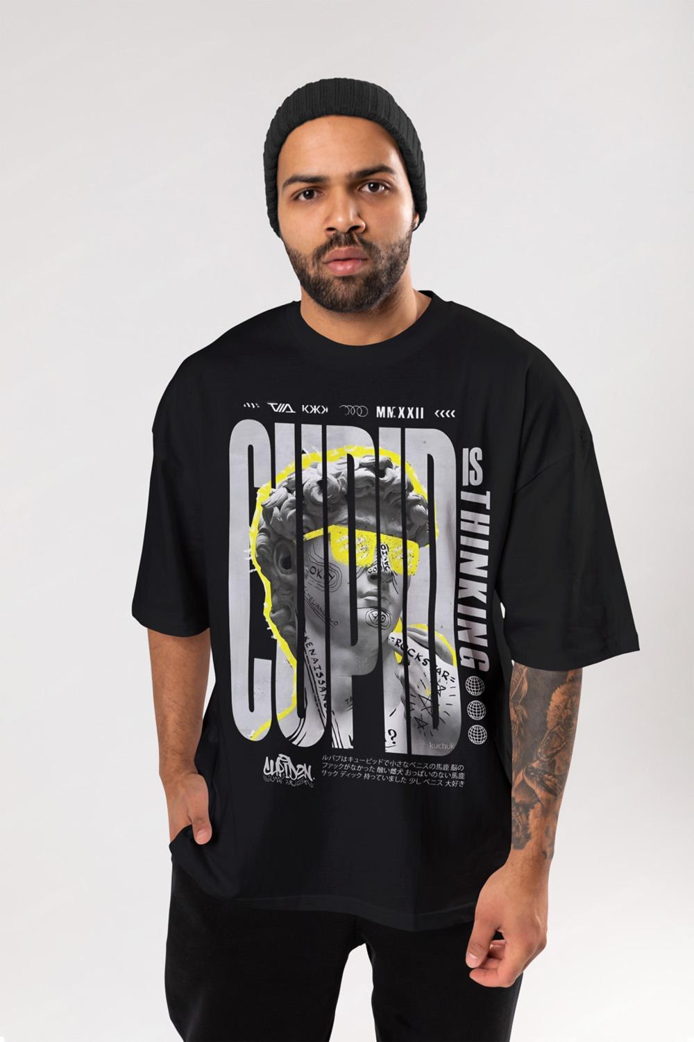 CUPID Oversized Typography  T-Shirt